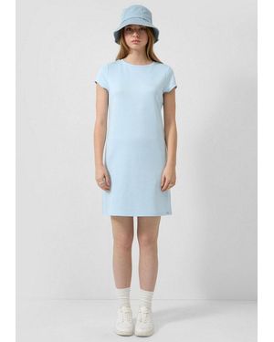 QS Minikleid Kleid Jerseykleid - Blau