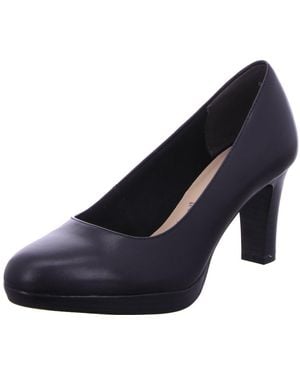 Tamaris High-Heel-Pumps Echtes Leder - Blau