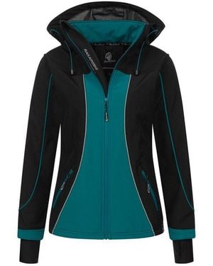 Rock Creek Softshelljacke Damen Softshelljacke Wanderjacke D-482 - Grün