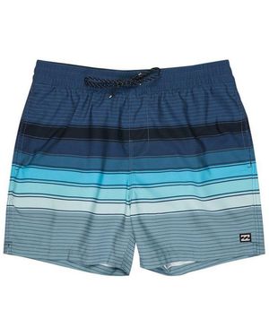 Billabong Boardshorts All Day Stripe Layback - Blau