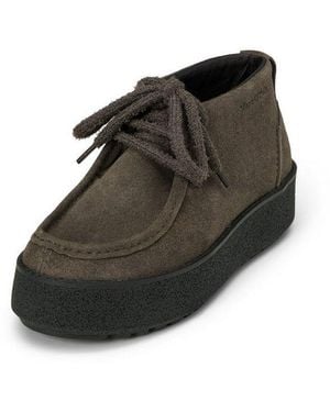 Marc O' Polo Aus Geöltem Veloursleder Schlupfboots - Schwarz
