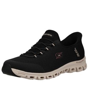 Skechers Halbschuhe Textil Schnürschuh - Schwarz