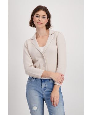 Monari Strickjacke - Weiß