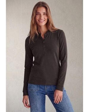 STREET ONE STUDIO Langarmshirt - Blau