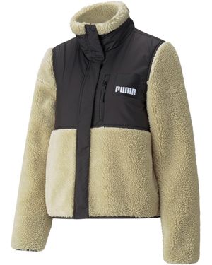 PUMA Winterjacke Sherpa Hybrid 587723 - Grün