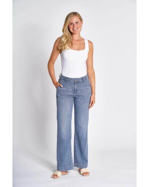 Zhrill Mom-Jeans ZHROA - Blau