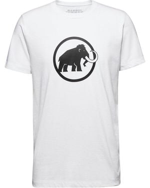 Mammut Kurzarmshirt Core T-Shirt Men Classic WHITE - Grau
