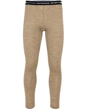normani Thermounterhose Herren Merino Unterhose Sydney Thermounterhose Ski-Winterhose - Schwarz