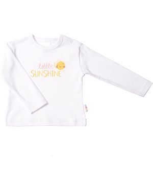 Liliput Langarmshirt mit niedlichem Print - Weiß