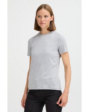 North Bend Kurzarmshirt Nbadriana W Hochwertiges Sportshirt - Weiß