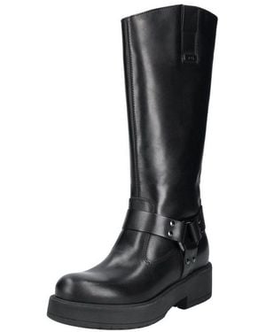 Nero Giardini Stiefel Leder Stiefel - Schwarz