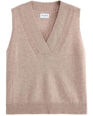 Next Stricktop Gestrickter Pollunder aus 100 % Wolle (Lambswool) (1-tlg) - Pink