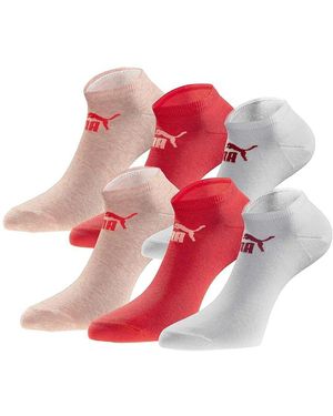 PUMA Basicsocken 18-Pack Senakersocken - Rot