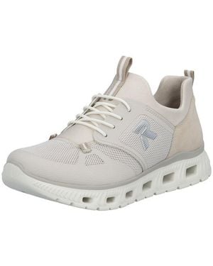 Rieker Slip-On Sneaker Slipper, Freizeitsneaker, Halbschuh Mit Memosoft- Innensohle - Schwarz