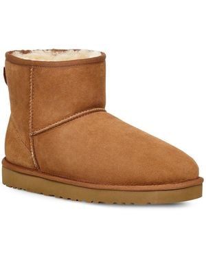 UGG Classic Mini Schlupfboots, Schlupfstiefel, Winterstiefel, Boots Mit Foam-Fußbett - Braun