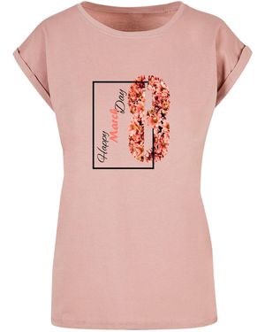 Merchcode T-Shirt (1-tlg) - Pink