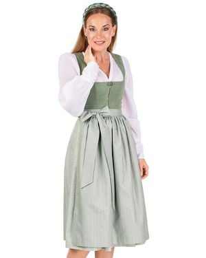 Marjo Cord Dirndl 2tlg. - Grau