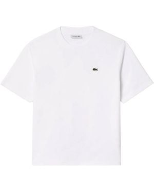 Lacoste T-Shirt Pima Tee - Weiß