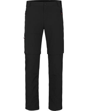 Bergson Outdoorhose ARRESÖ COMFORT Zipp Off Wanderhose - Schwarz