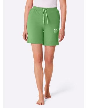 WITT Homewearhose Hose kurz - Grün