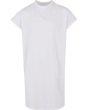 Urban Classics Midikleid Girls Turtle Extended Shoulder Dress - Weiß