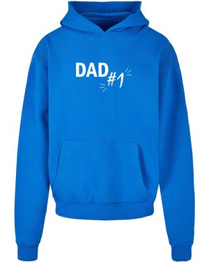 Merchcode Kapuzensweatshirt Fathers Day - Blau