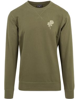 Mister Tee Rundhalspullover Wasted Youth Crewneck (1-tlg) - Grün