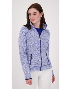 DEPROC Active Strickfleecejacke KIRKVALE X WOMEN auch in Groß Größen erhältlich - Lila