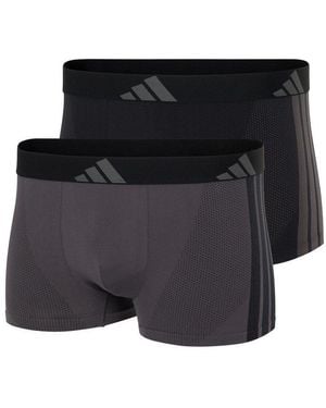 adidas Trunk Active Micro Stretch Seamless (2Er Pack) Ohne Eingriff, Elastisch, Logo-Bund, Nahtlos, Weich - Schwarz
