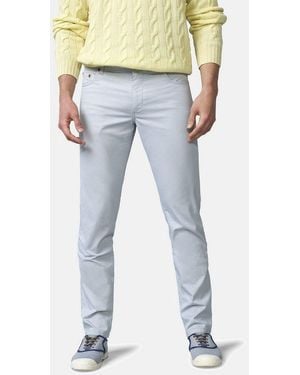 Meyer 5-Pocket-Jeans M5 Five 1-6075 Aus Reiner Bio-Baumwolle - Blau