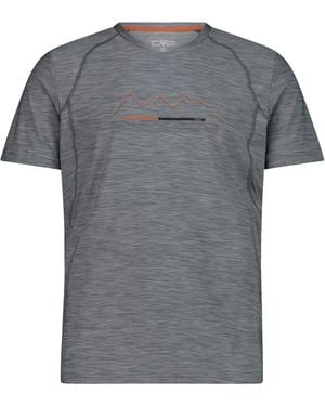 CMP - MAN T-SHIRT 39T6547 - Grau