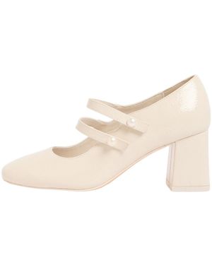 Friends Like These Mary-Jane-, Brautmode Pumps (1-tlg) - Natur