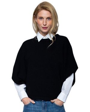 Emily Van Den Bergh Strickpullover Strickpullover 1656 - Schwarz