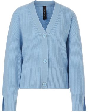 Marc Cain Shirtweste Cardigan - Blau