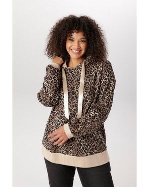 Aniston PLUS Kapuzensweatshirt - Mehrfarbig