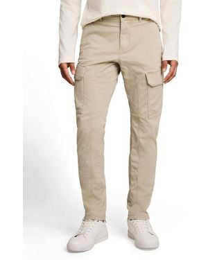 Tom Tailor Cargohose Mit Stretch - Natur
