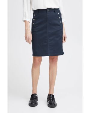 Fransa Minirock FRLomax - Blau