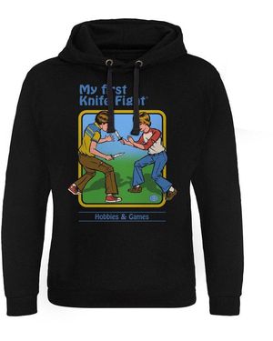 Steven Rhodes My First Knife Fight Epic Hoodie - Grün