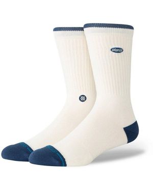 Stance Socken Tagessocke Crew Blurred (Verstärkte Fersen- Und Zehenpartie) - Schwarz