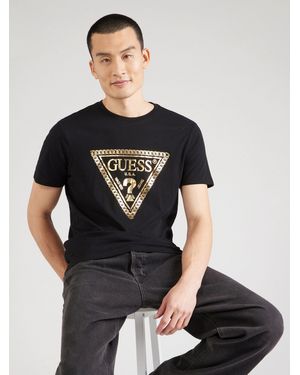 Guess T-Shirt (1-tlg) - Schwarz