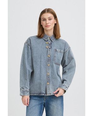 Ichi Jeanshemd Jeanshemd Ihmarima - Blau
