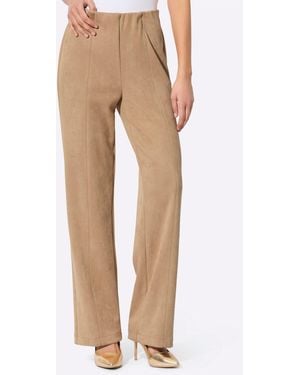 Creation L Jerseyhose Hose Innenbeinlänge ca. 72 cm - Natur