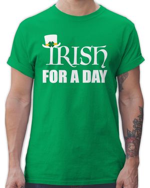 Shirtracer T-Shirt Irish for a St. Patricks Day - Grün