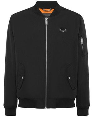 Philipp Plein Blouson Bomberjacke - Schwarz