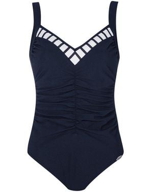 Sunflair Badeanzug Basic (1-St) Badeanzug - Blau