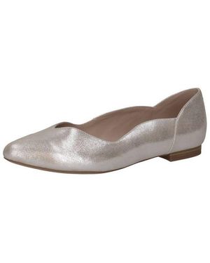 Caprice Ballerinas Leder Ballerina - Grau