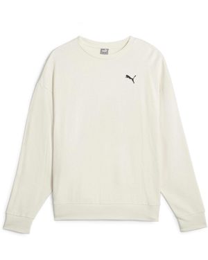 PUMA Fleecepullover Sweatshirt BETTER ESSENTIALS Crew TR 675987 - Weiß