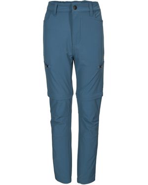 Killtec Zip-off-Hose KOS 107 BYS PNTS Kinderhose, schnelltrocknend, abzippbare Beine, Stretch - Blau
