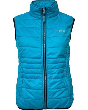 PRO-X elements Steppweste IRMA separate Packtasche - Blau