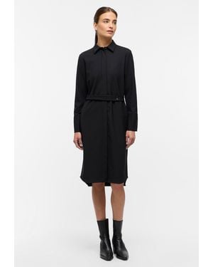 Eterna Blusenkleid LOOSE FIT - Schwarz